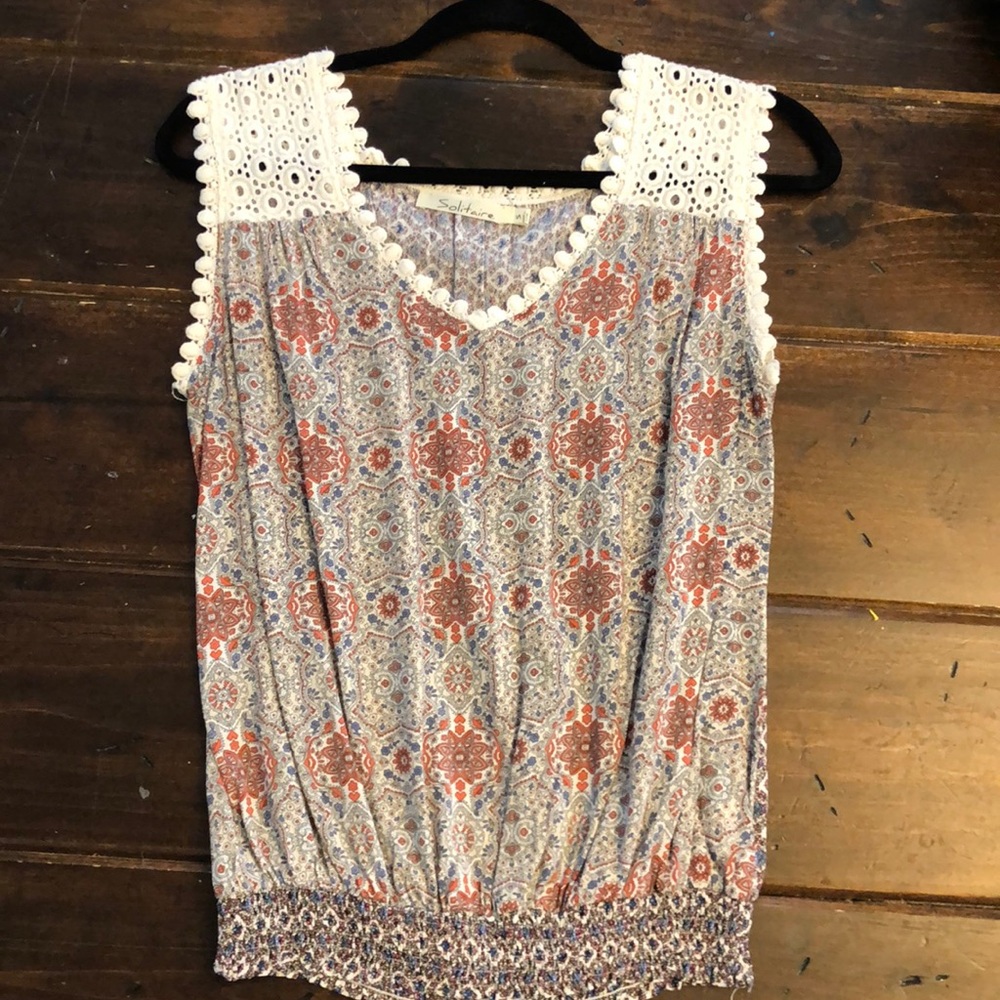 Solitaire tank top